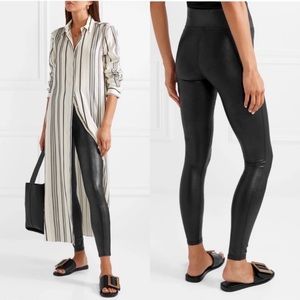 Spanx Faux Leather Leggings-NWOT XL